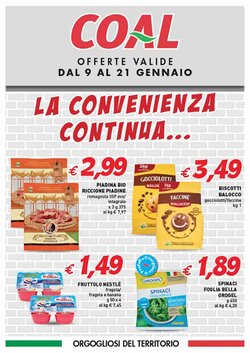 Volantino promozionale Coal  valide dal 09/01/2026 - Pagina 1.