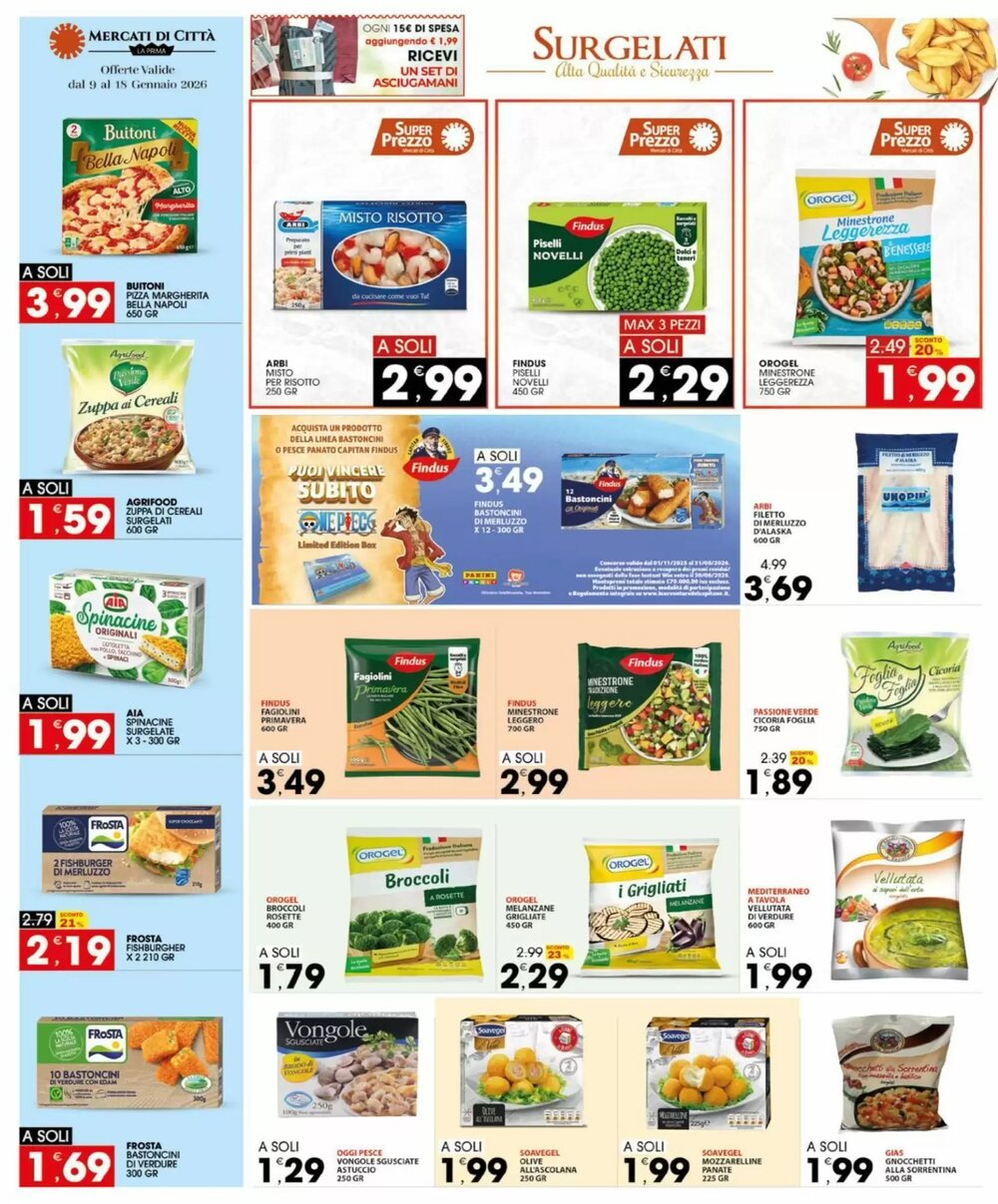 Volantino promozionale Mercati di Città La Prima  valide dal 09/01/2026 - Pagina 10.