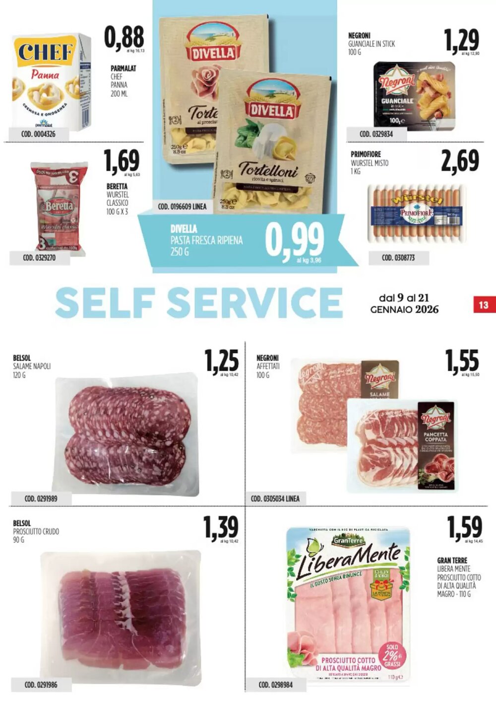 Volantino promozionale Carico Cash & Carry  valide dal 09/01/2026 - Pagina 13.