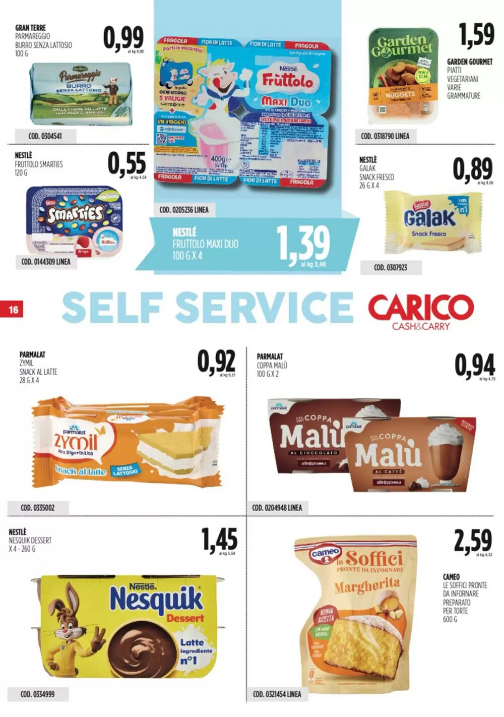 Volantino promozionale Carico Cash & Carry  valide dal 09/01/2026 - Pagina 16.