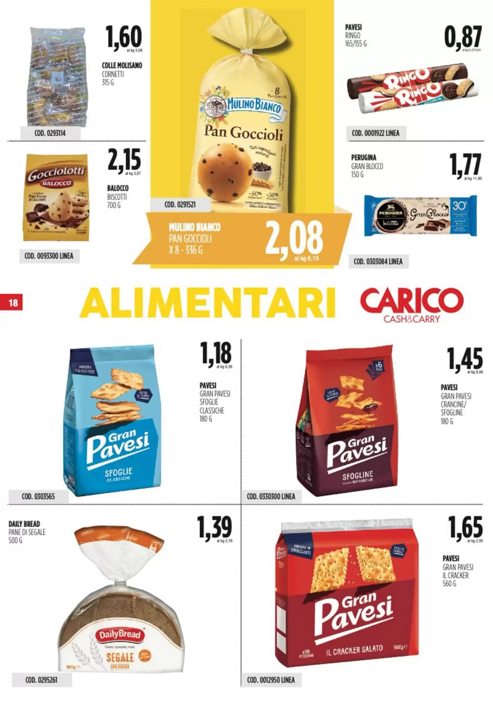 Volantino promozionale Carico Cash & Carry  valide dal 09/01/2026 - Pagina 18.