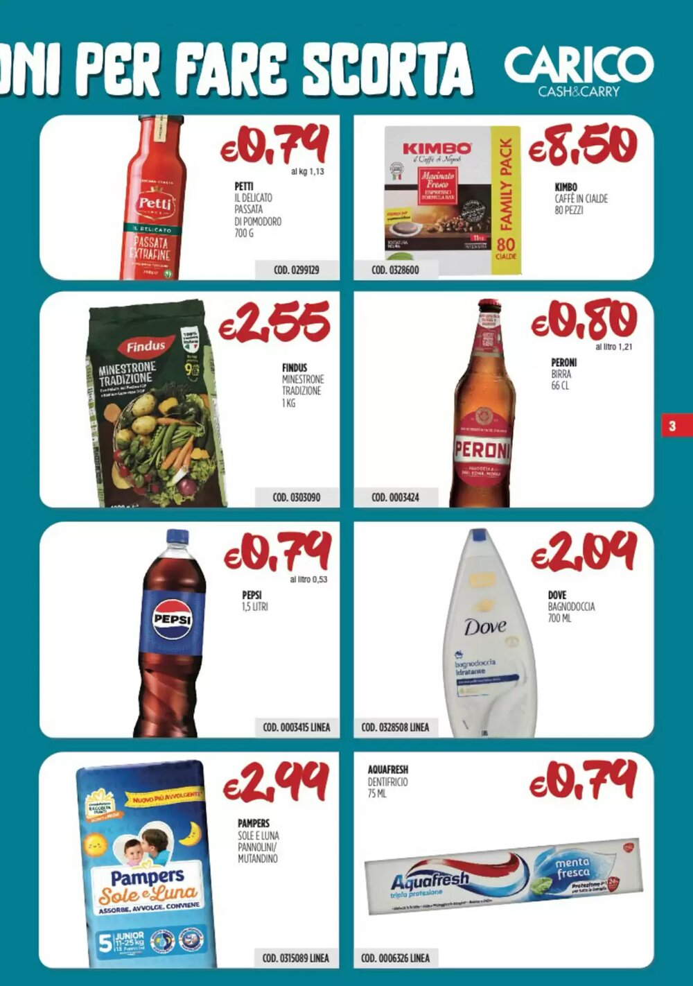 Volantino promozionale Carico Cash & Carry  valide dal 09/01/2026 - Pagina 3.