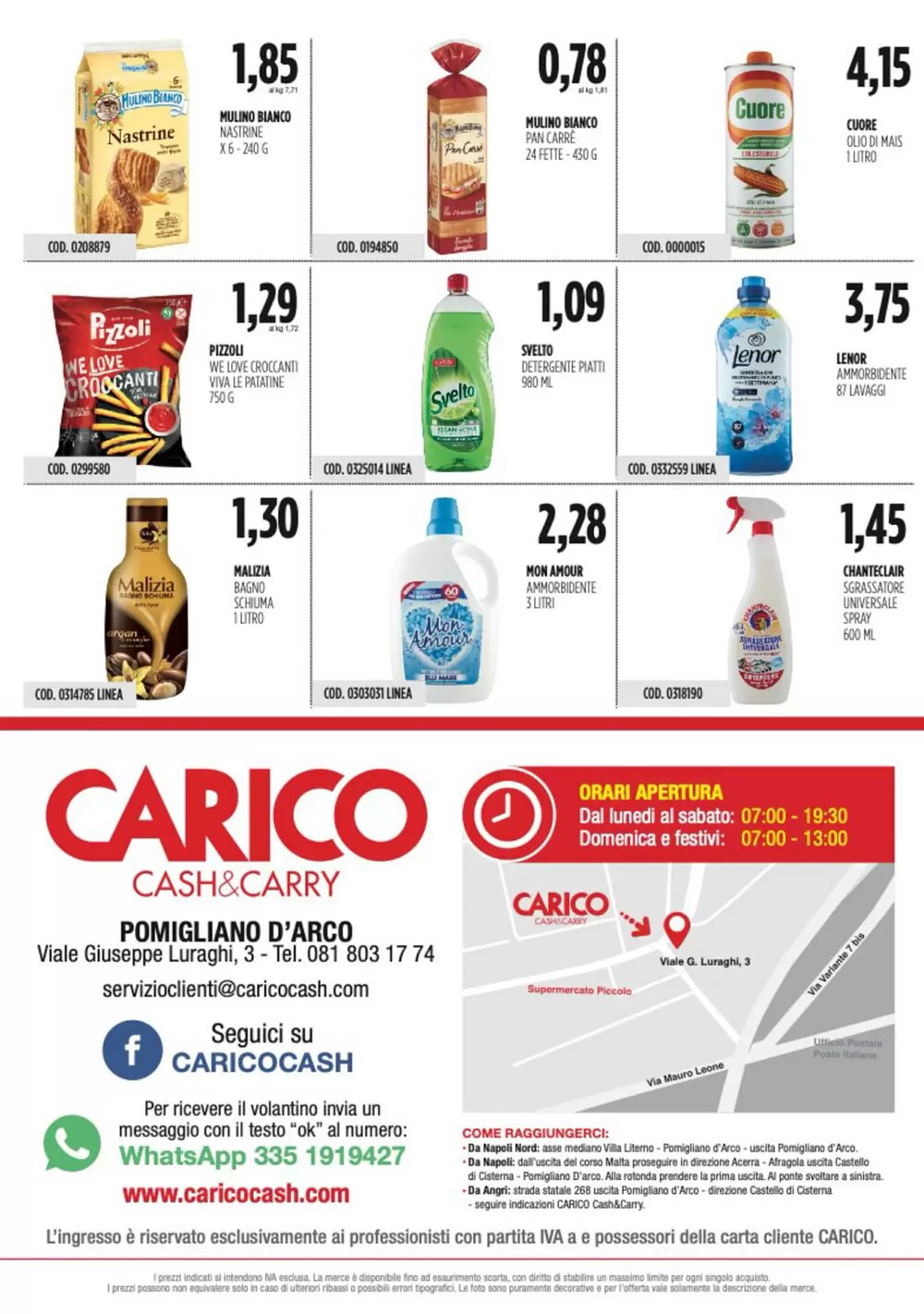 Volantino promozionale Carico Cash & Carry  valide dal 09/01/2026 - Pagina 32.
