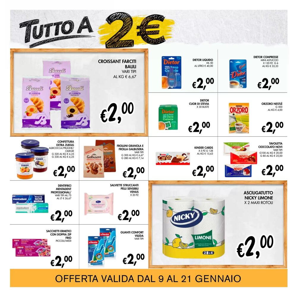 Volantino promozionale èccoMI  valide dal 09/01/2026 - Pagina 16.