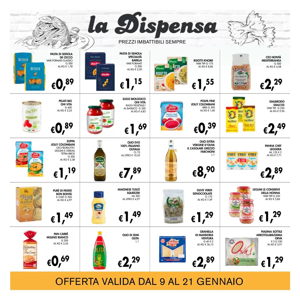 Volantino promozionale èccoMI  valide dal 09/01/2026 - Pagina 19.