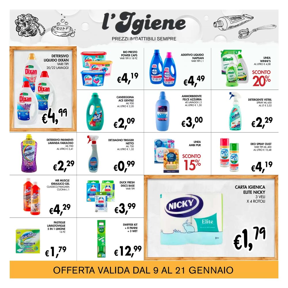 Volantino promozionale èccoMI  valide dal 09/01/2026 - Pagina 22.