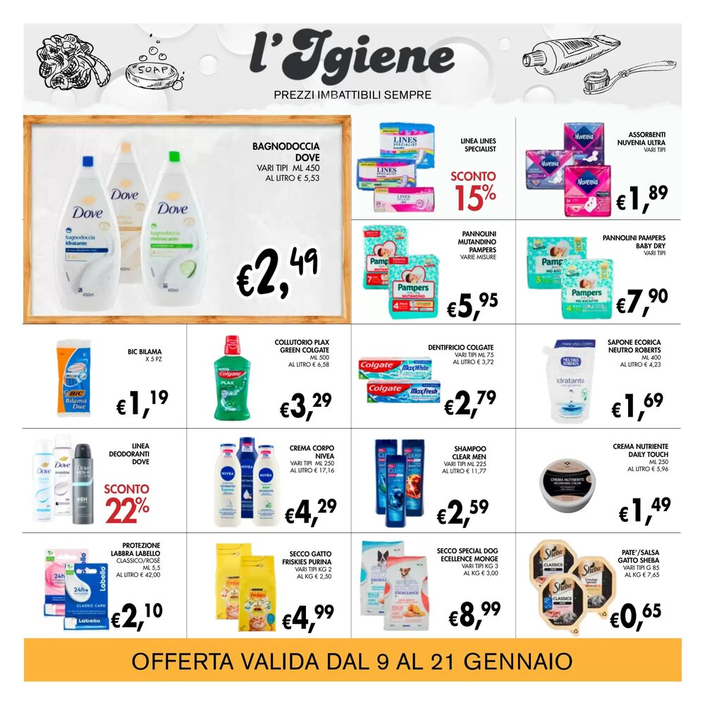 Volantino promozionale èccoMI  valide dal 09/01/2026 - Pagina 23.