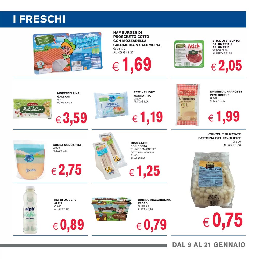 Volantino promozionale èccoMI  valide dal 09/01/2026 - Pagina 7.