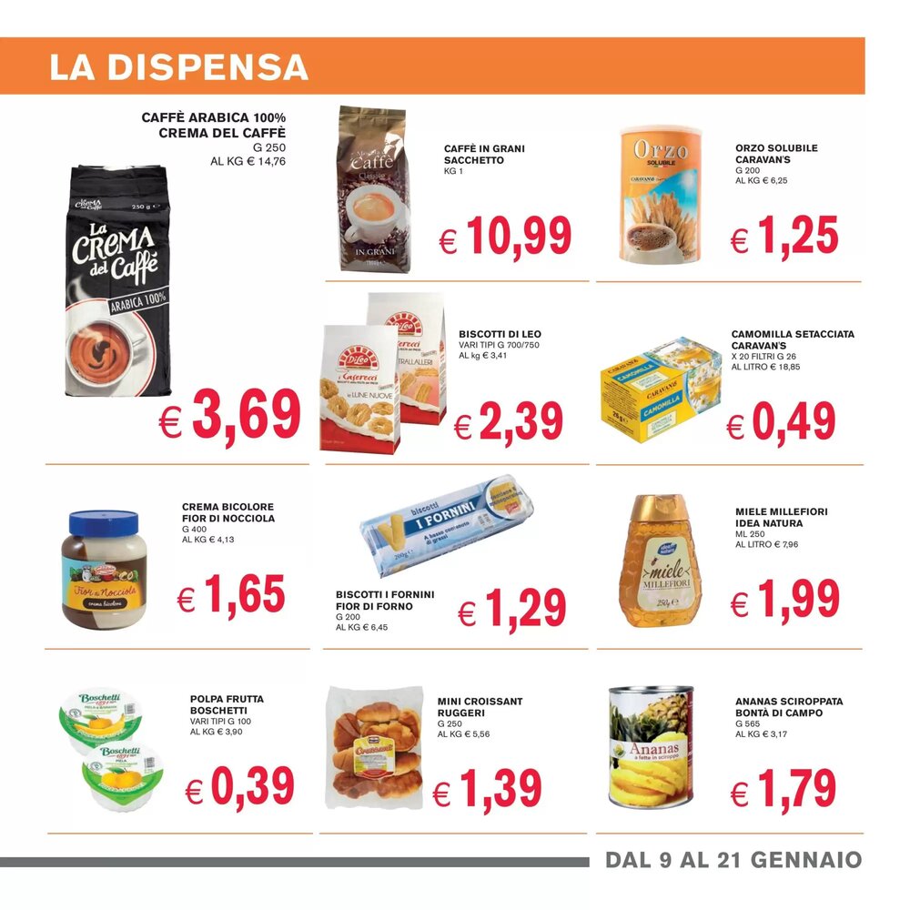 Volantino promozionale èccoMI  valide dal 09/01/2026 - Pagina 9.