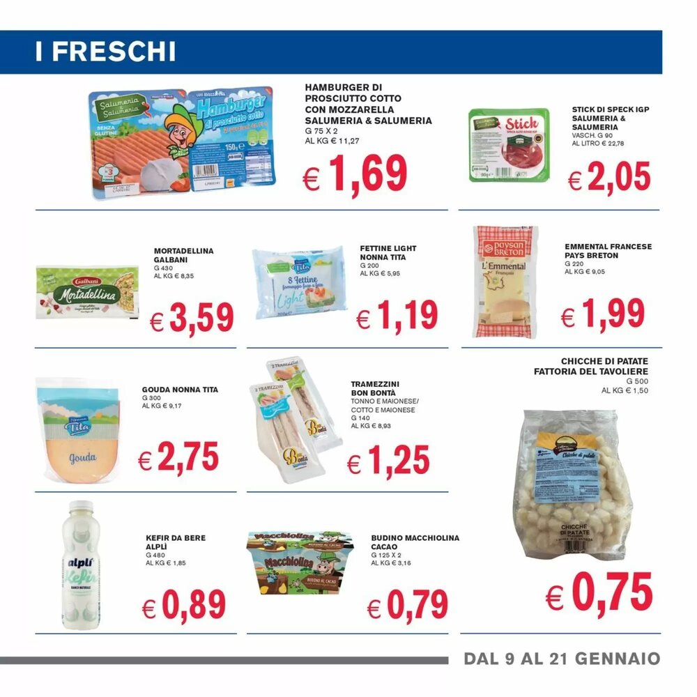 Volantino promozionale D'Italy  valide dal 09/01/2026 - Pagina 7.