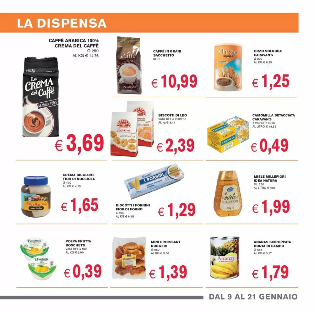 Volantino promozionale D'Italy  valide dal 09/01/2026 - Pagina 9.