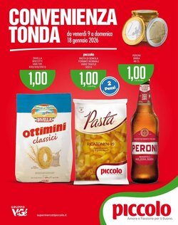 Volantino promozionale Supermercati Piccolo  valide dal 09/01/2026 - Pagina 1.