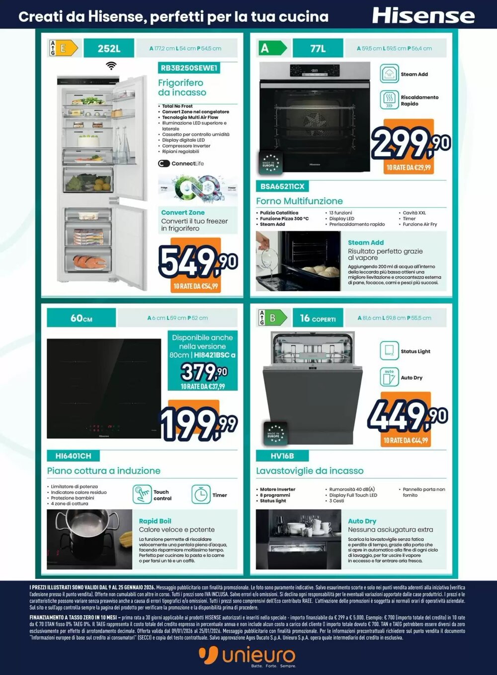 Volantino promozionale Unieuro  valide dal 09/01/2026 - Pagina 4.