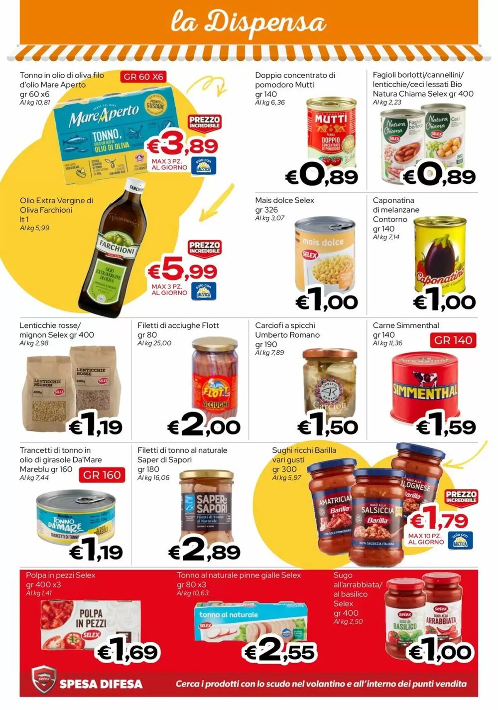 Volantino promozionale MAX Supermercati  valide dal 09/01/2026 - Pagina 10.