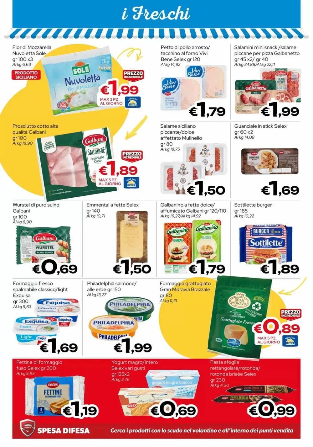 Volantino promozionale MAX Supermercati  valide dal 09/01/2026 - Pagina 6.