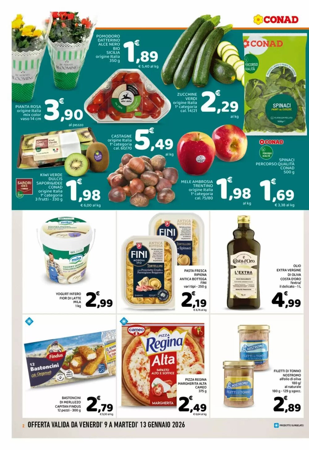Volantino promozionale Conad  valide dal 09/01/2026 - Pagina 2.