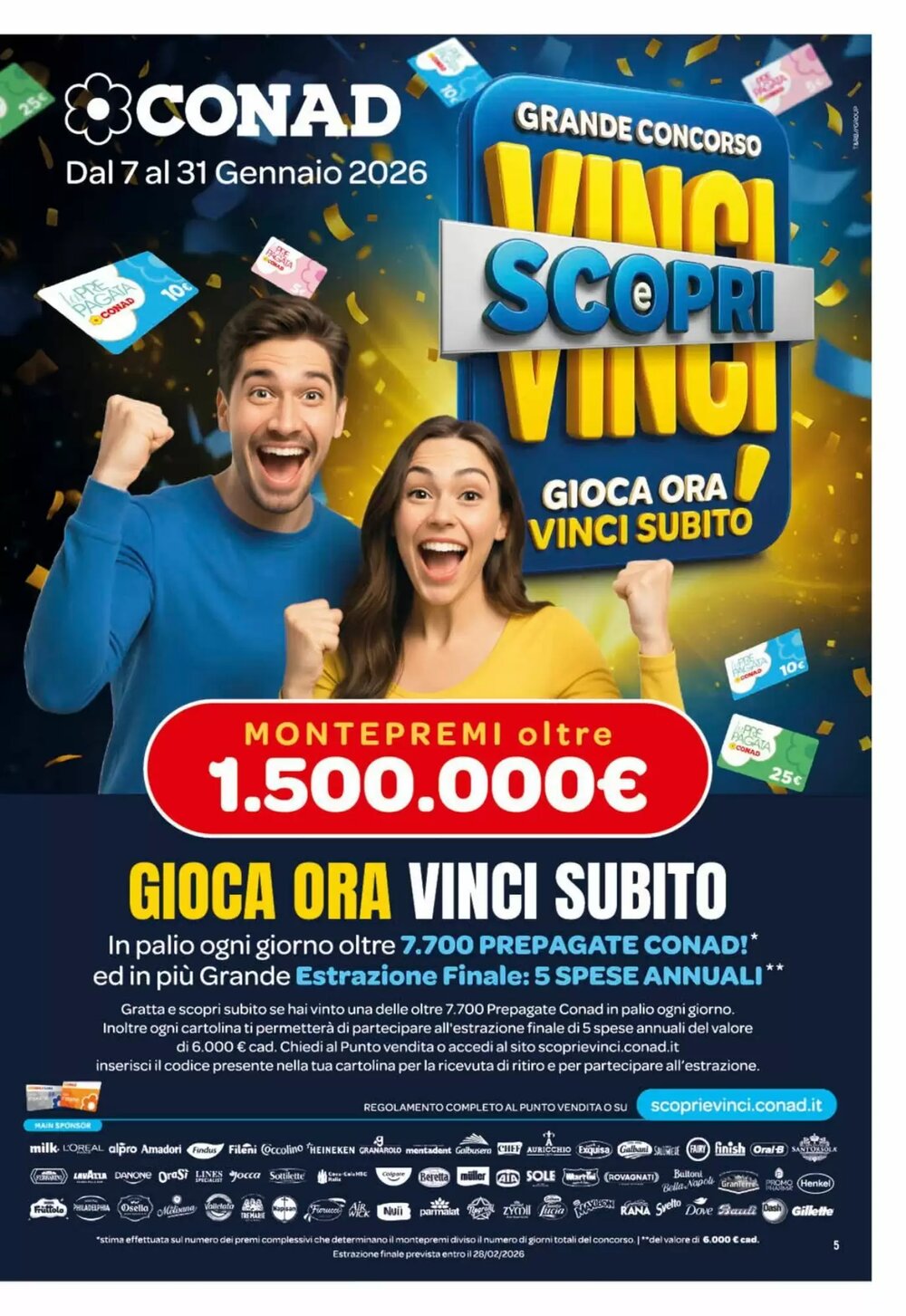 Volantino promozionale Conad  valide dal 09/01/2026 - Pagina 5.