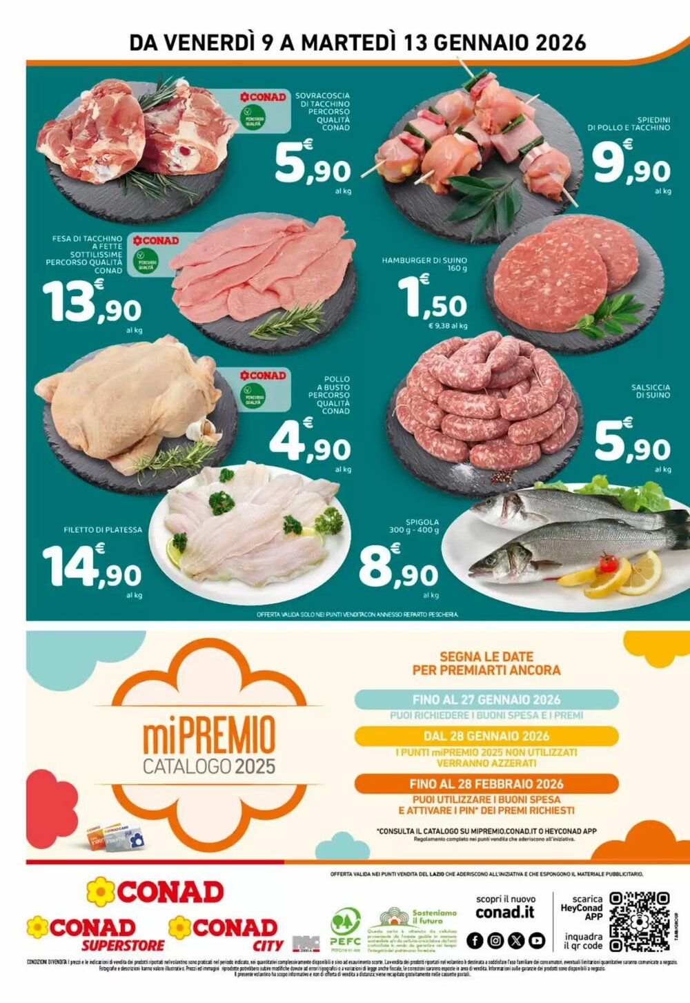Volantino promozionale Conad  valide dal 09/01/2026 - Pagina 8.