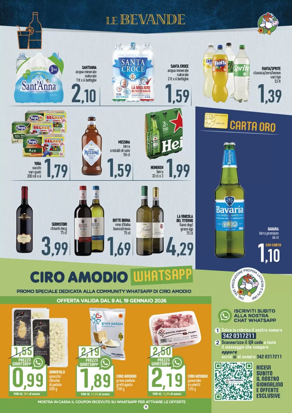 Volantino promozionale Ciro Amodio  valide dal 09/01/2026 - Pagina 11.