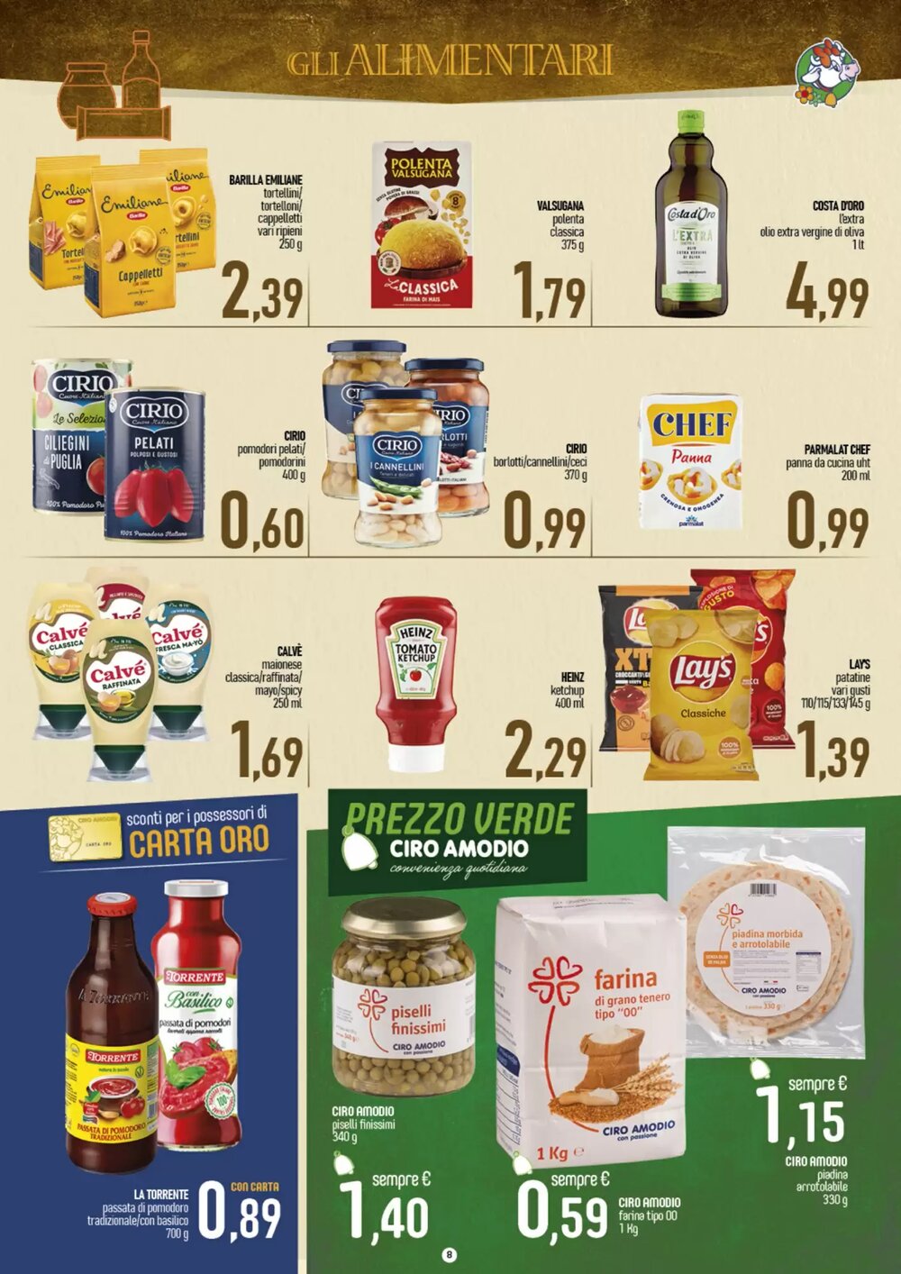 Volantino promozionale Ciro Amodio  valide dal 09/01/2026 - Pagina 8.