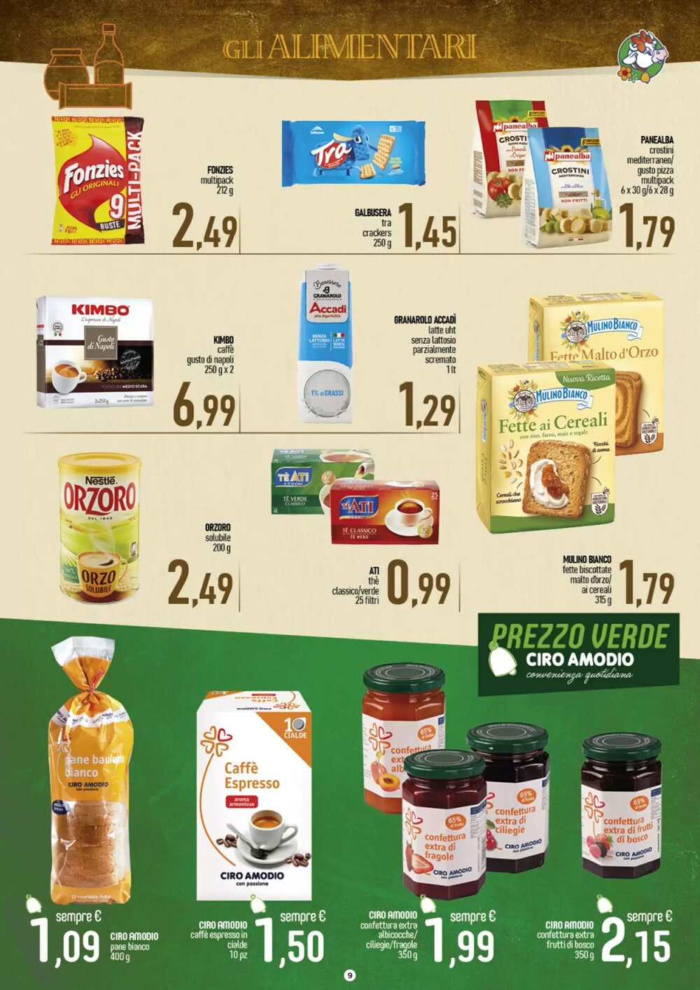 Volantino promozionale Ciro Amodio  valide dal 09/01/2026 - Pagina 9.