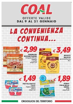Volantino promozionale Coal  valide dal 09/01/2026