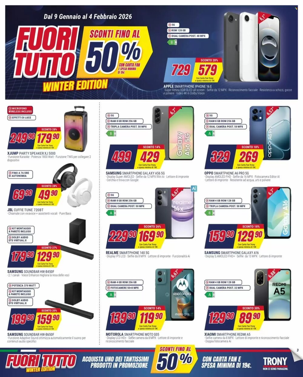 Volantino promozionale Trony  valide dal 09/01/2026 - Pagina 3.
