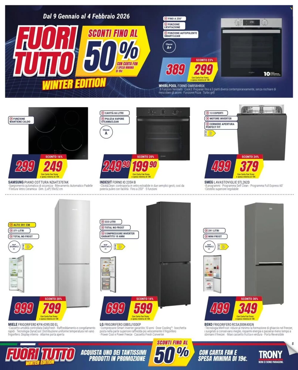 Volantino promozionale Trony  valide dal 09/01/2026 - Pagina 5.