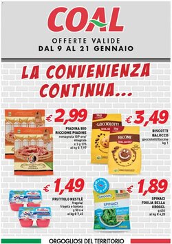 Volantino promozionale Coal  valide dal 09/01/2026 - Pagina 1.