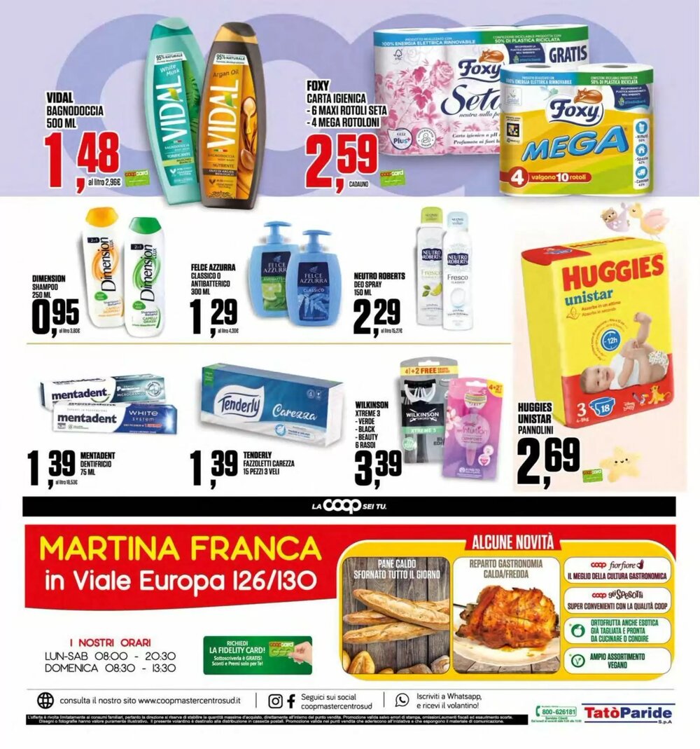 Volantino promozionale Coop Master Alleanza 3.0  valide dal 09/01/2026 - Pagina 16.