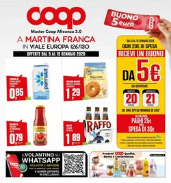 Volantino promozionale Coop Master Alleanza 3.0  valide dal 09/01/2026 - Pagina 1.