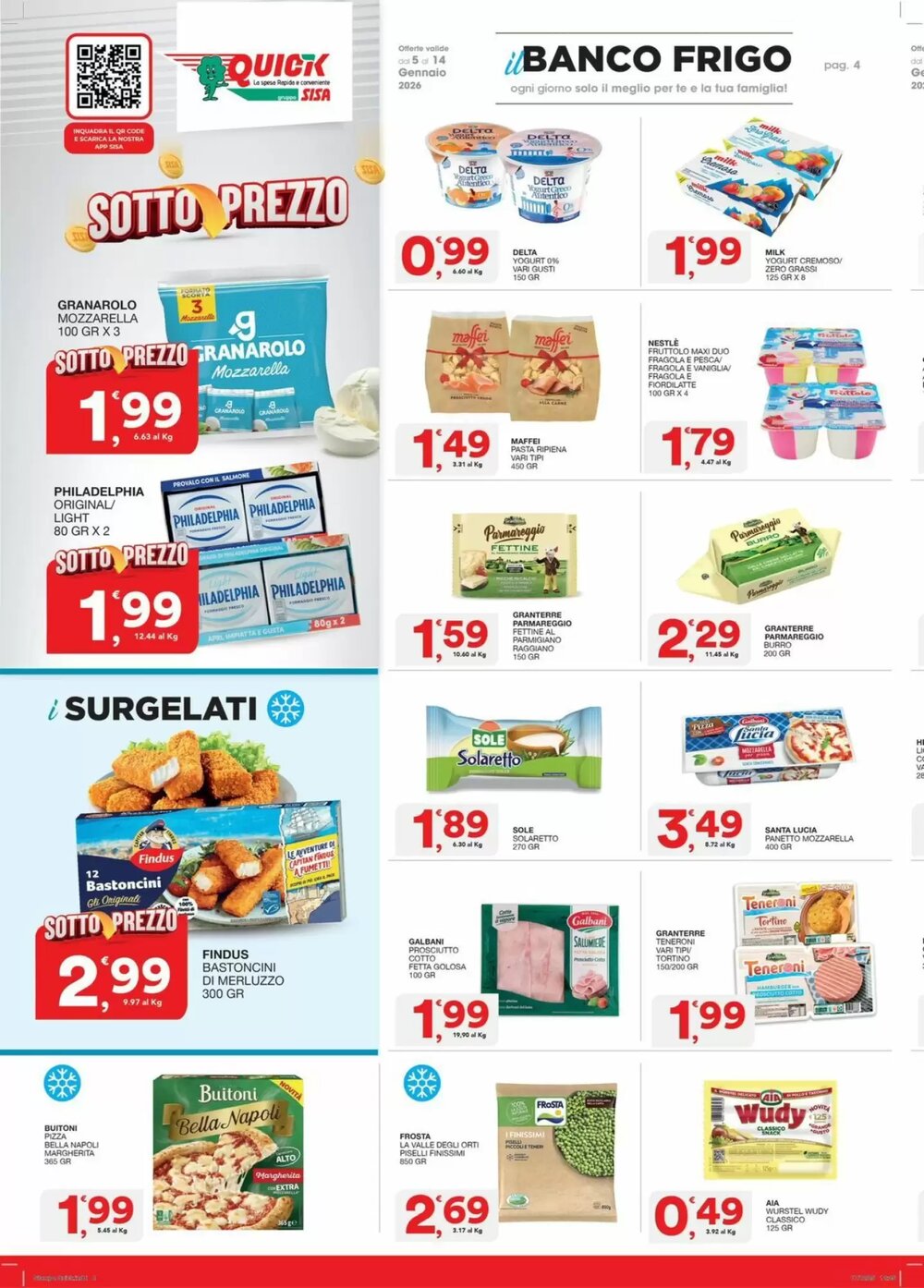 Volantino promozionale Quick Sisa  valide dal 09/01/2026 - Pagina 10.