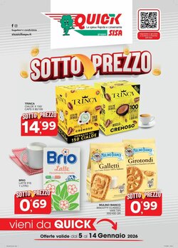 Volantino promozionale Quick Sisa  valide dal 09/01/2026 - Pagina 1.