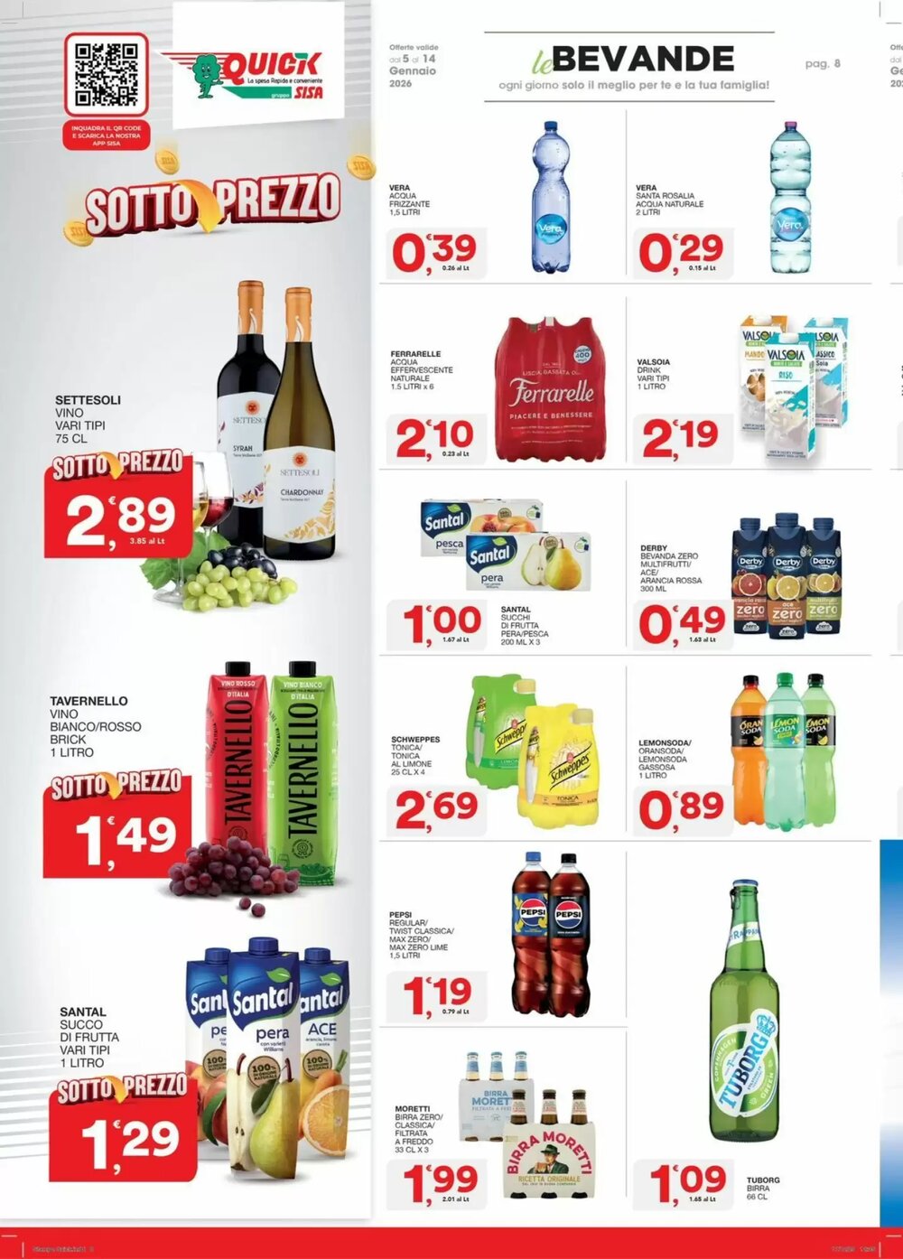 Volantino promozionale Quick Sisa  valide dal 09/01/2026 - Pagina 4.
