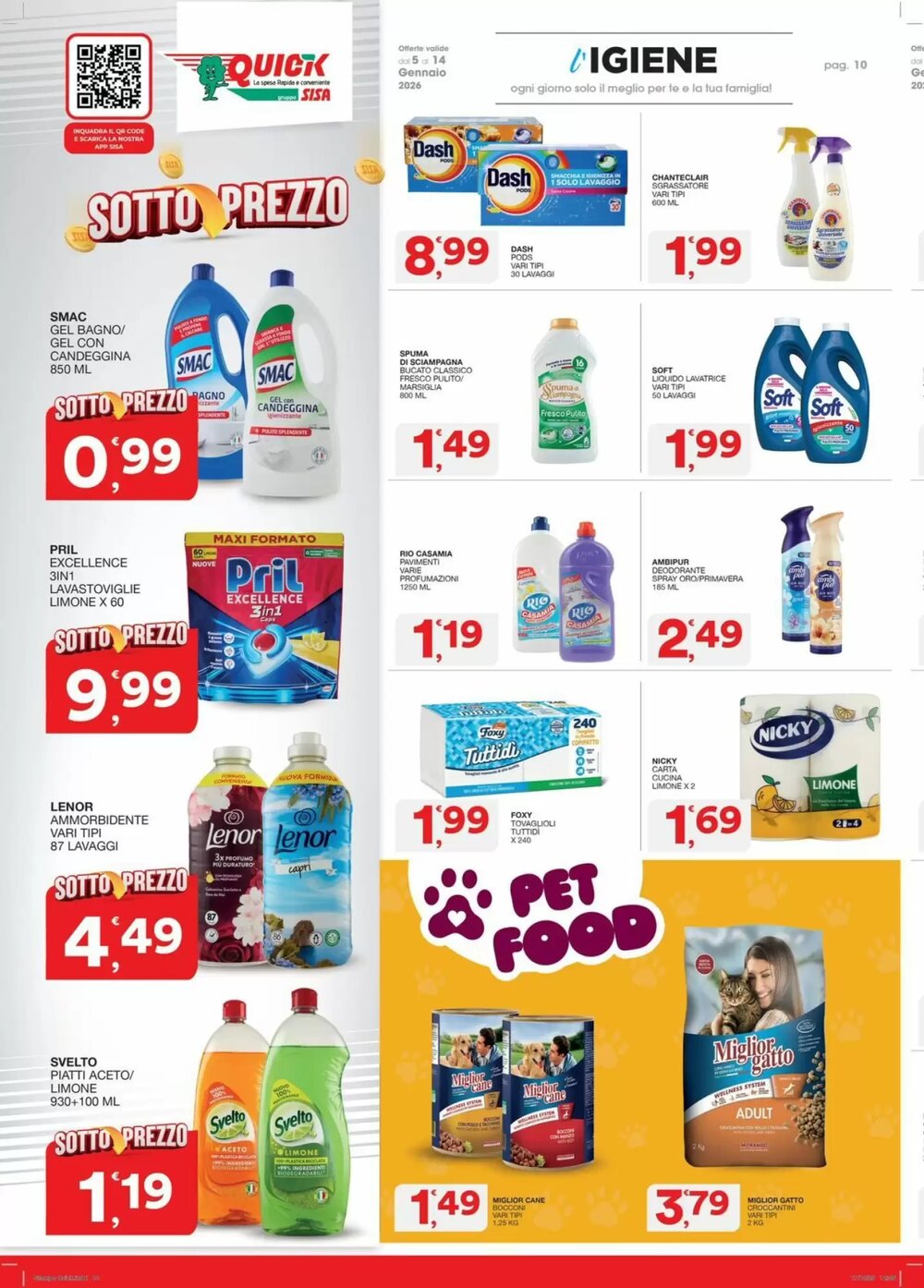 Volantino promozionale Quick Sisa  valide dal 09/01/2026 - Pagina 5.