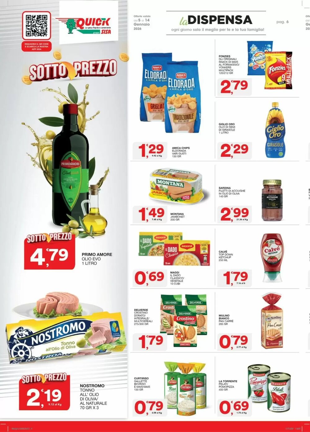 Volantino promozionale Quick Sisa  valide dal 09/01/2026 - Pagina 7.