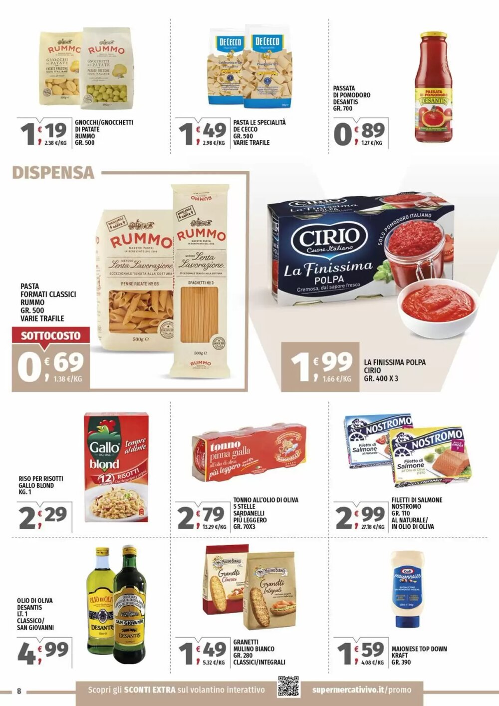 Volantino promozionale Vivo Supermercati  valide dal 09/01/2026 - Pagina 8.