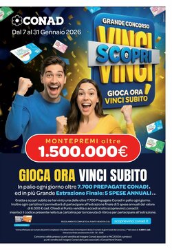 Volantino promozionale Conad Superstore  valide dal 09/01/2026 - Pagina 5.