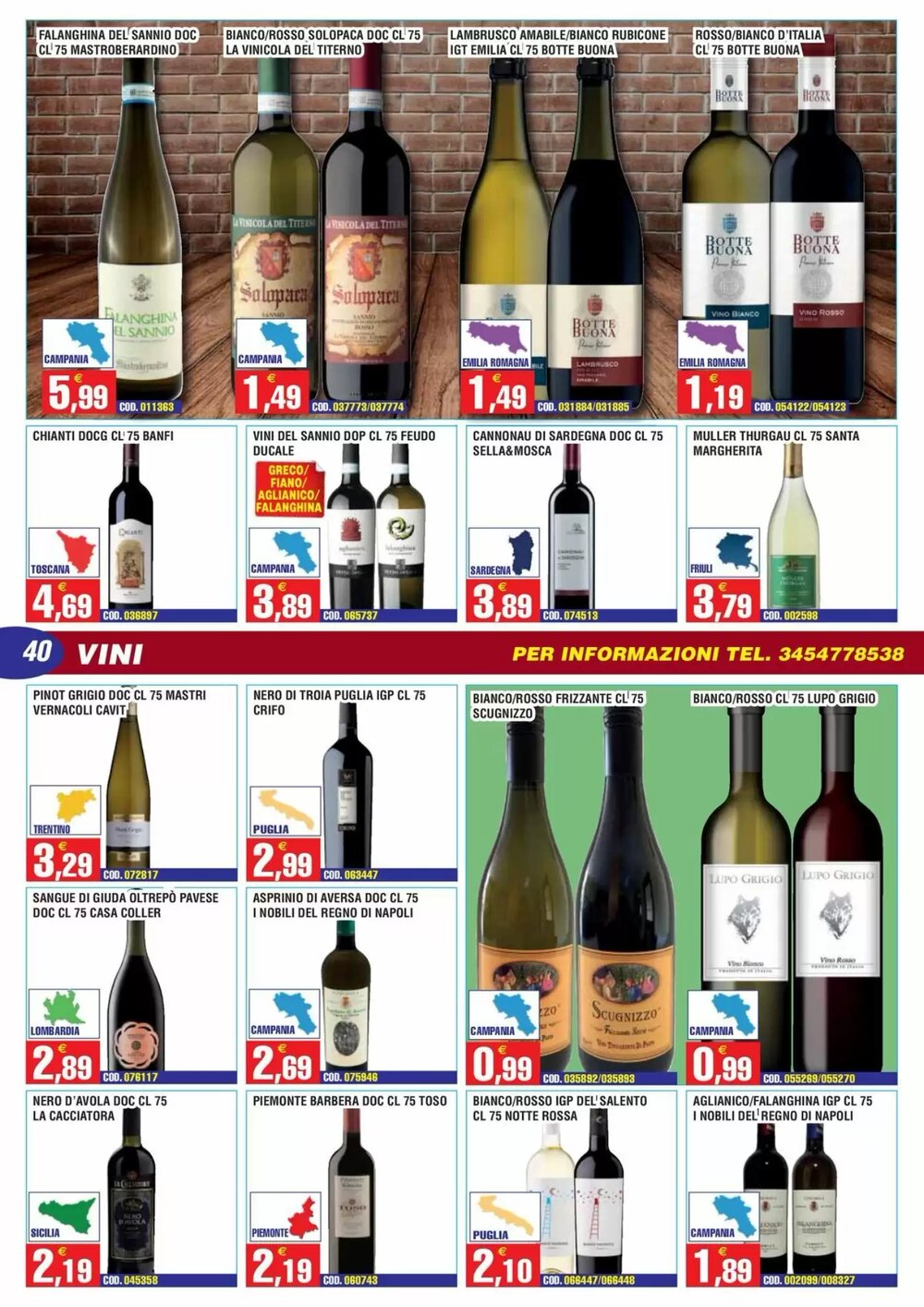 Volantino promozionale Immenso Cash  valide dal 09/01/2026 - Pagina 40.