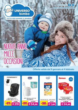 Volantino promozionale Universo Bimbo  valide dal 09/01/2026 - Pagina 1.