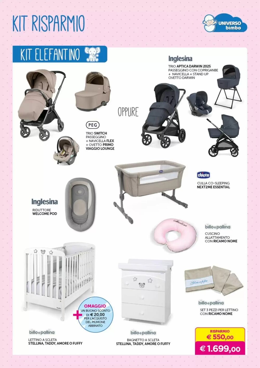 Volantino promozionale Universo Bimbo  valide dal 09/01/2026 - Pagina 8.