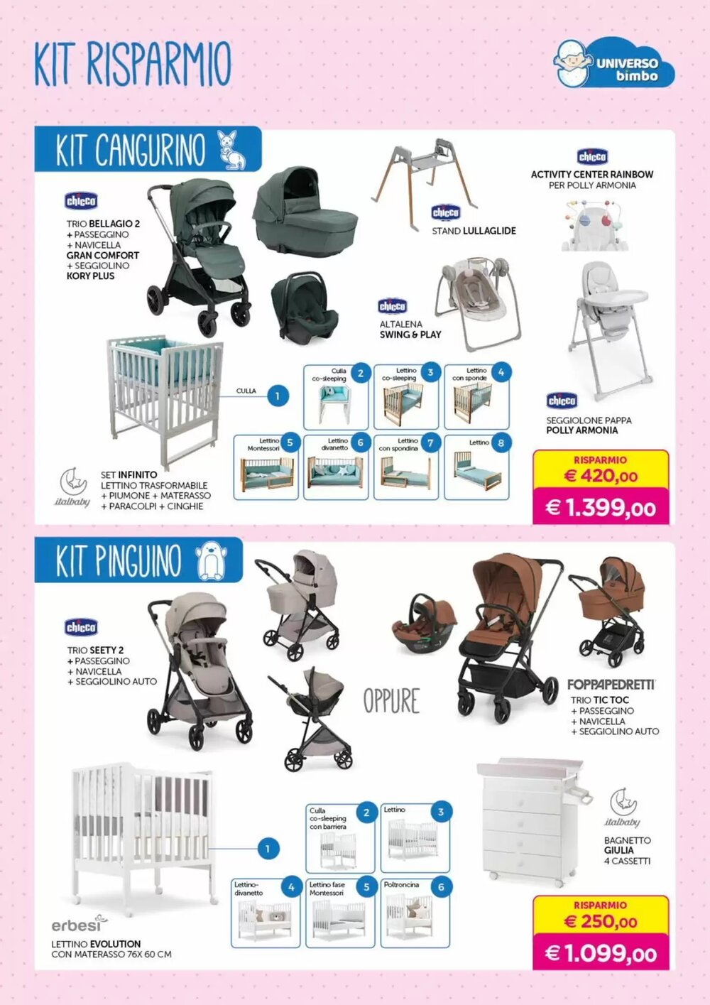 Volantino promozionale Universo Bimbo  valide dal 09/01/2026 - Pagina 9.