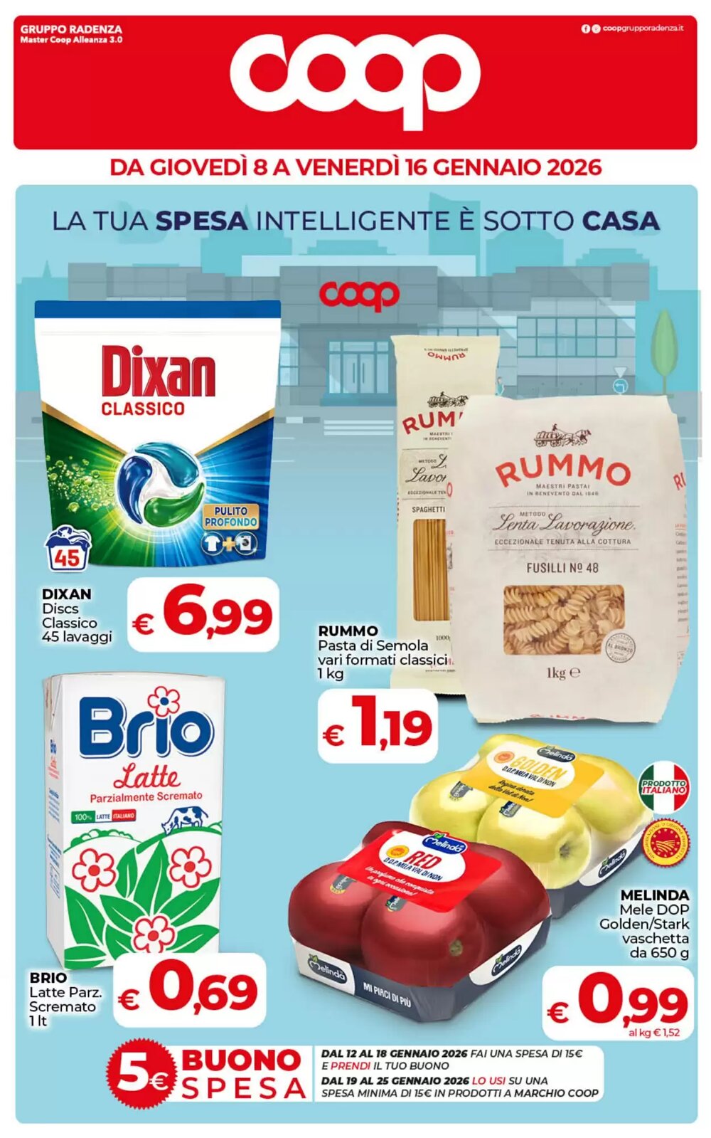 Volantino promozionale Coop  valide dal 09/01/2026 - Pagina 1.