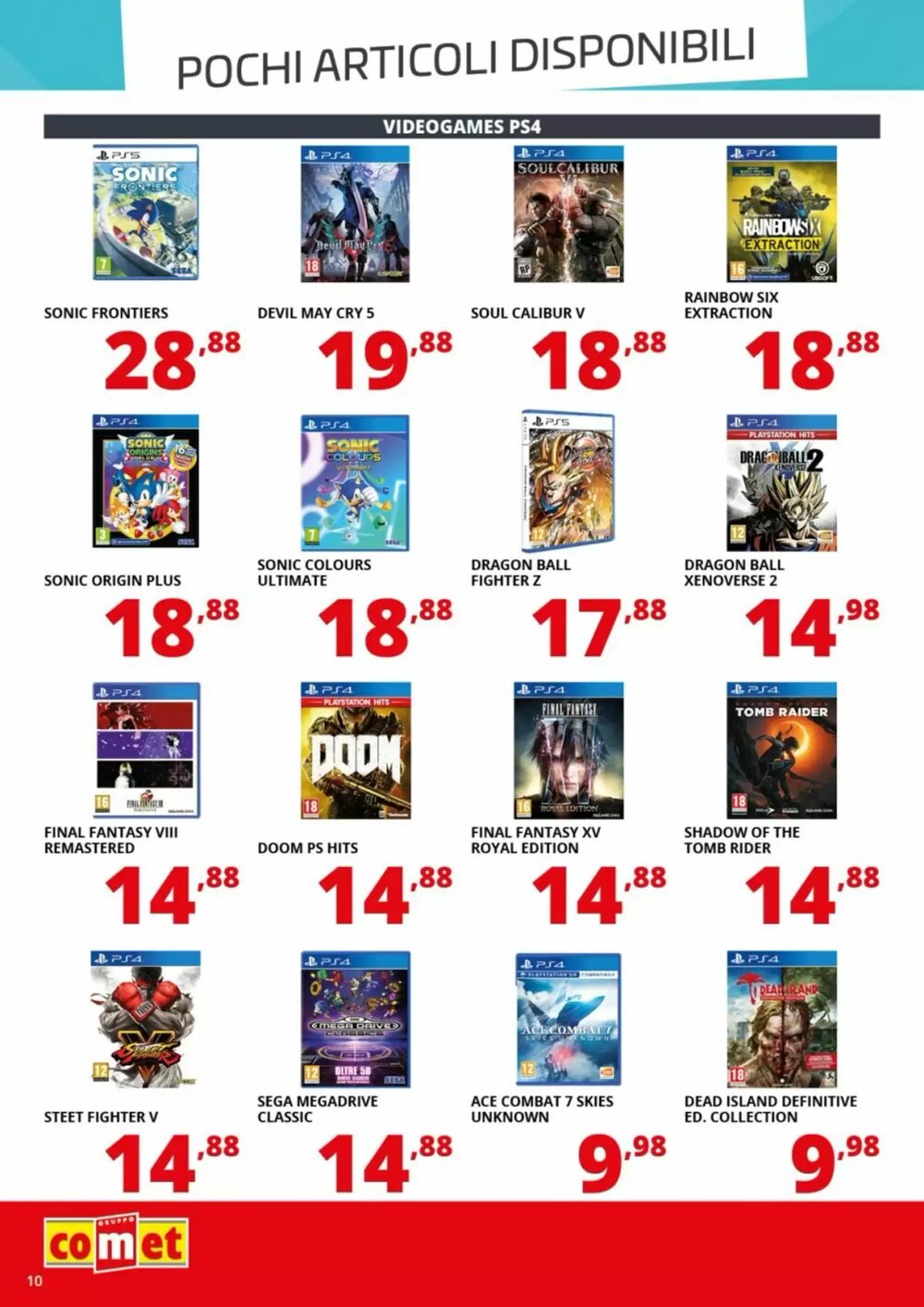 Volantino promozionale Comet  valide dal 09/01/2026 - Pagina 10.