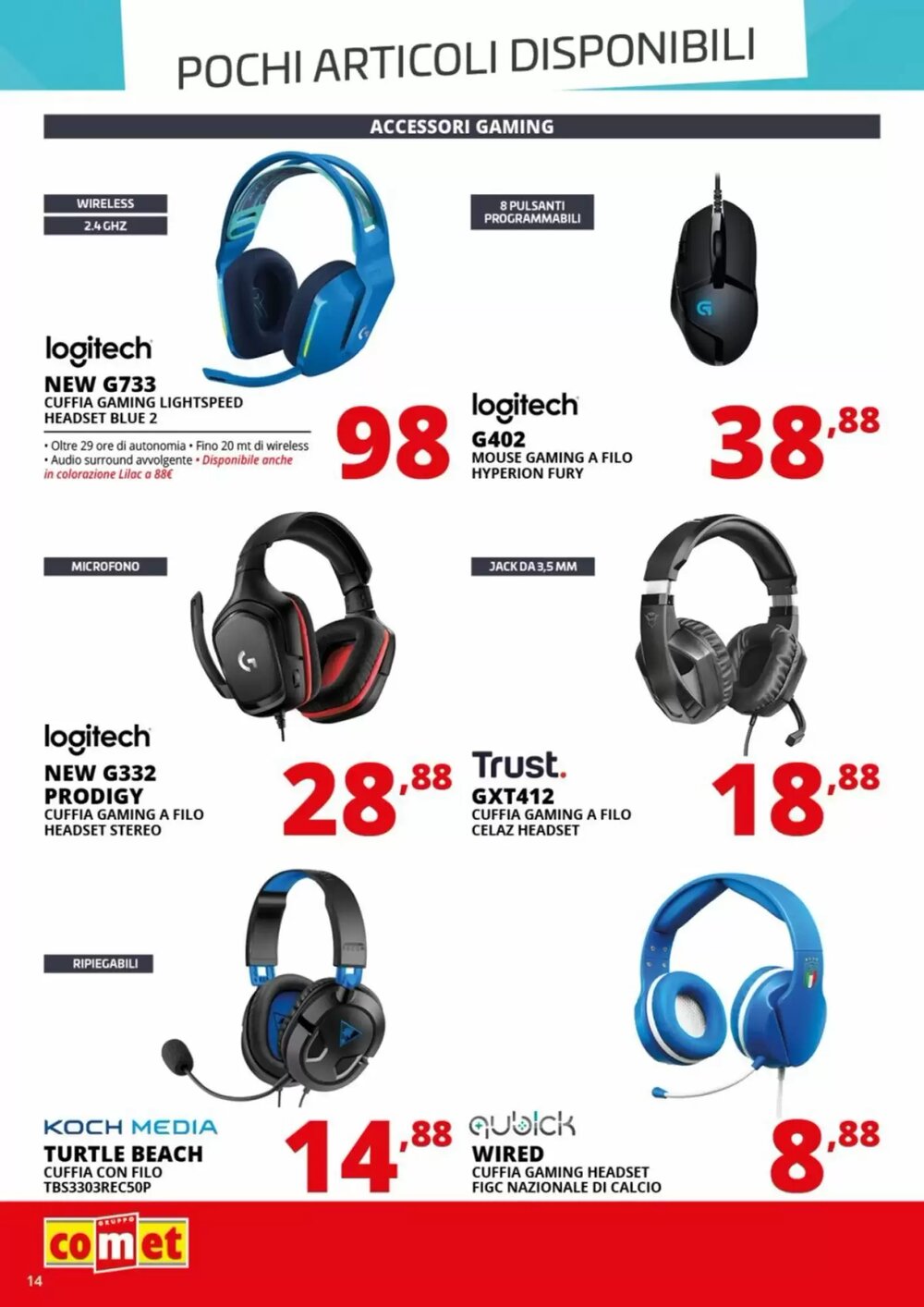 Volantino promozionale Comet  valide dal 09/01/2026 - Pagina 14.