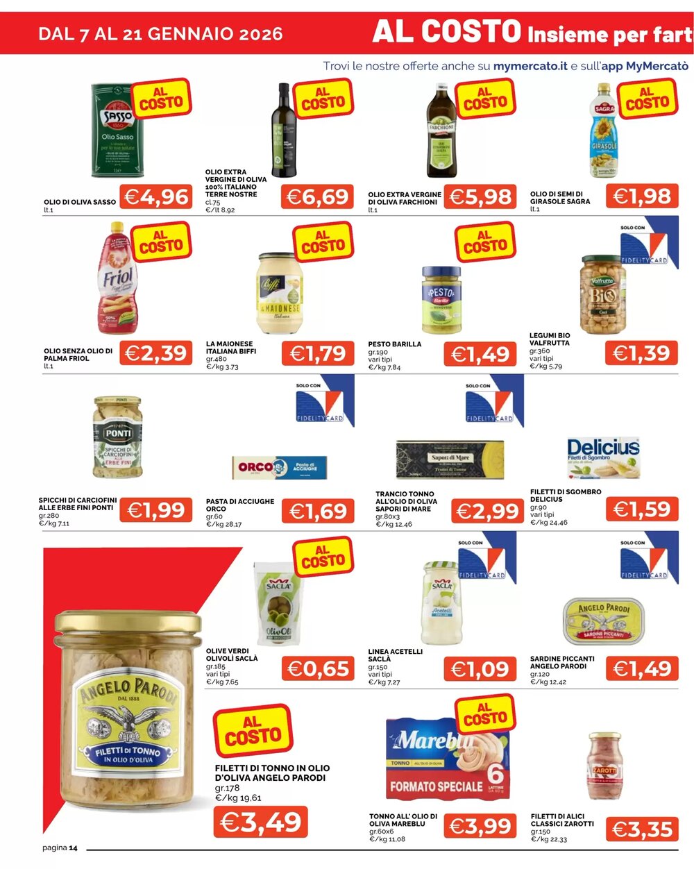 Volantino promozionale Mercatò Extra  valide dal 09/01/2026 - Pagina 14.