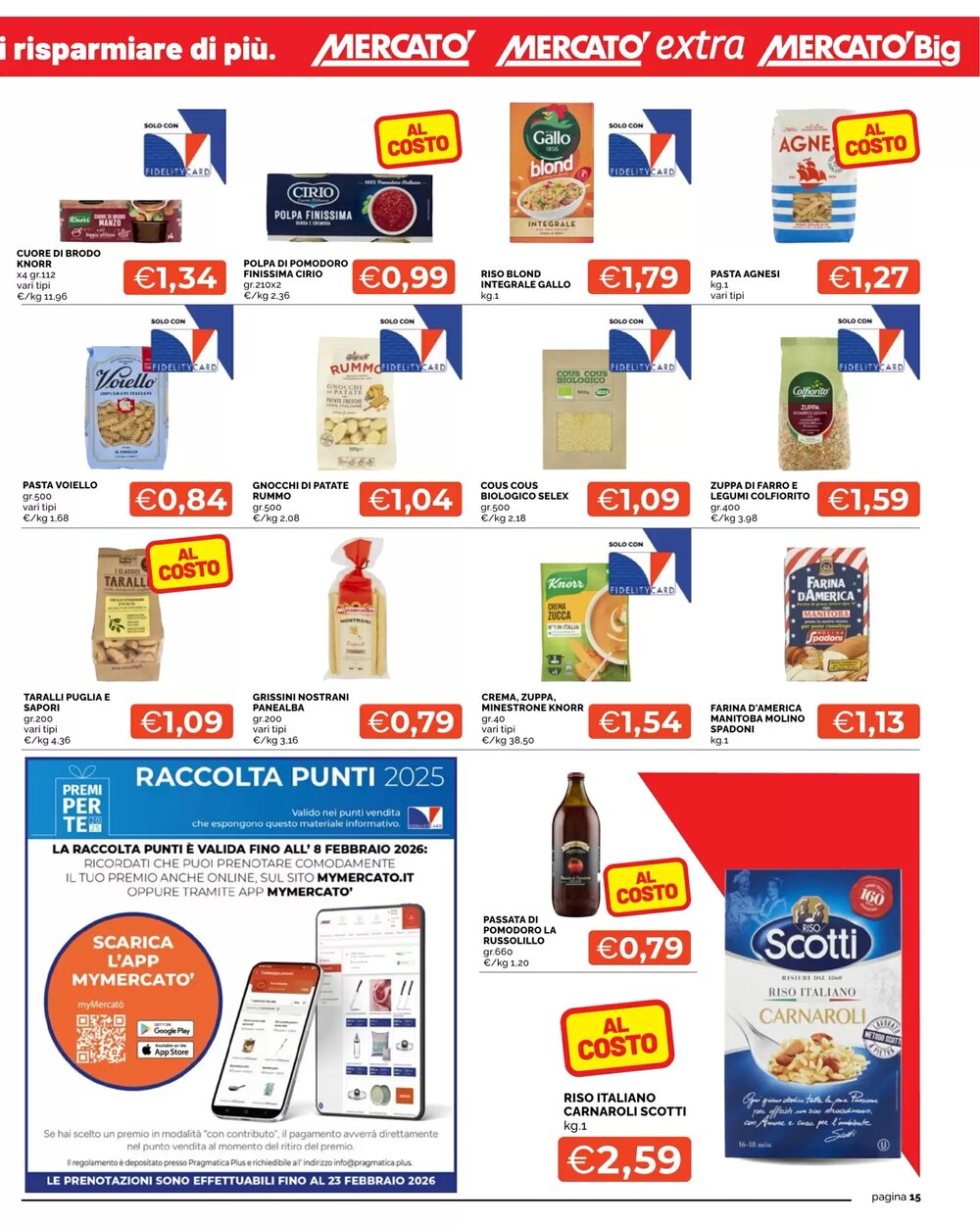 Volantino promozionale Mercatò Extra  valide dal 09/01/2026 - Pagina 15.