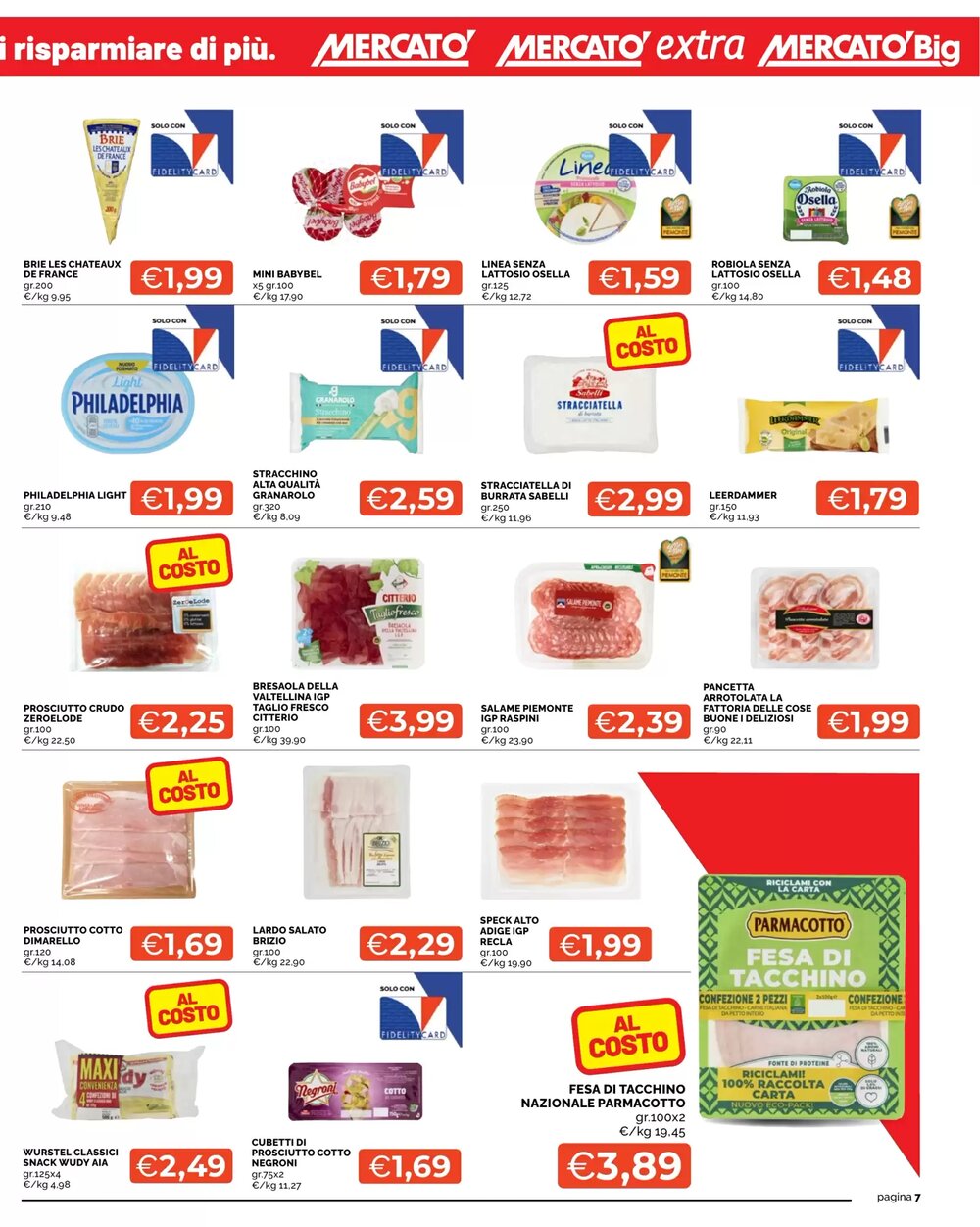 Volantino promozionale Mercatò Extra  valide dal 09/01/2026 - Pagina 7.