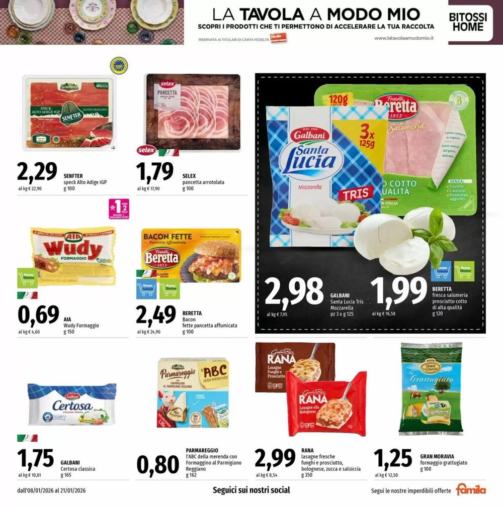 Volantino promozionale Famila Market  valide dal 09/01/2026 - Pagina 11.