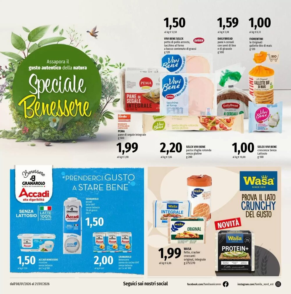 Volantino promozionale Famila Market  valide dal 09/01/2026 - Pagina 14.